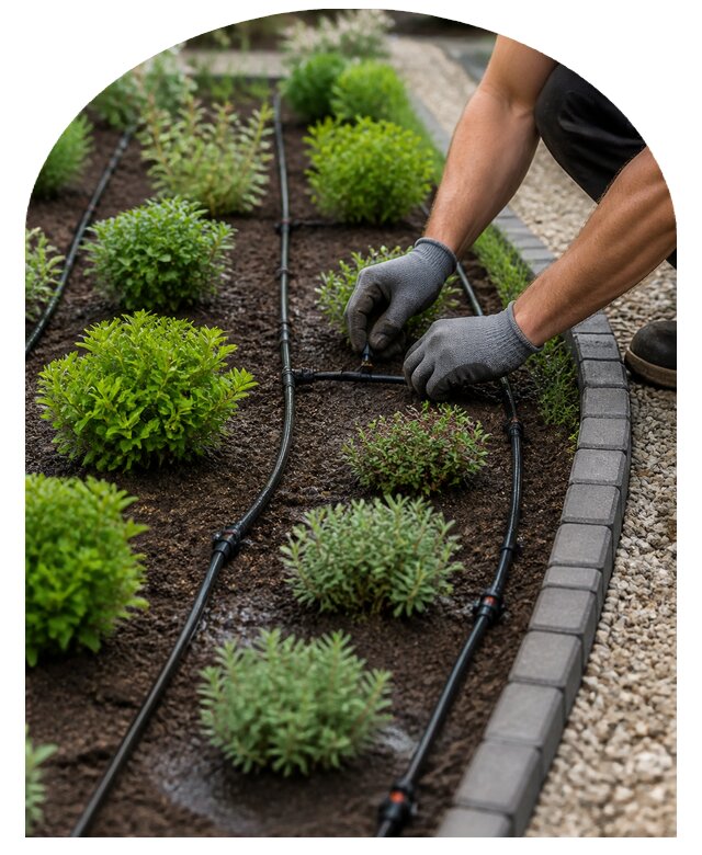 Капельный полив под ключ в Кыштыме от 15579 р. | Метпроект-Кшт